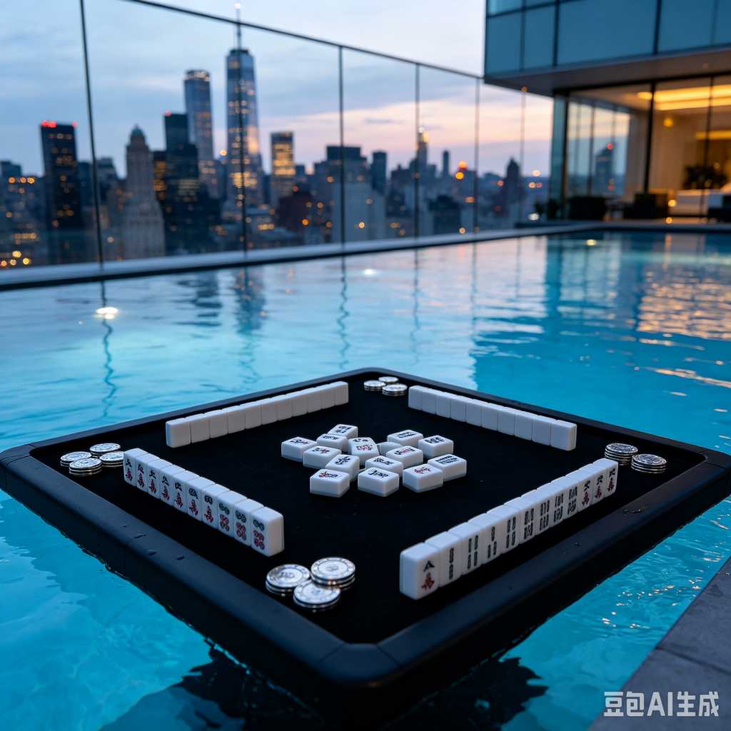 hotel entertainment mahjong set