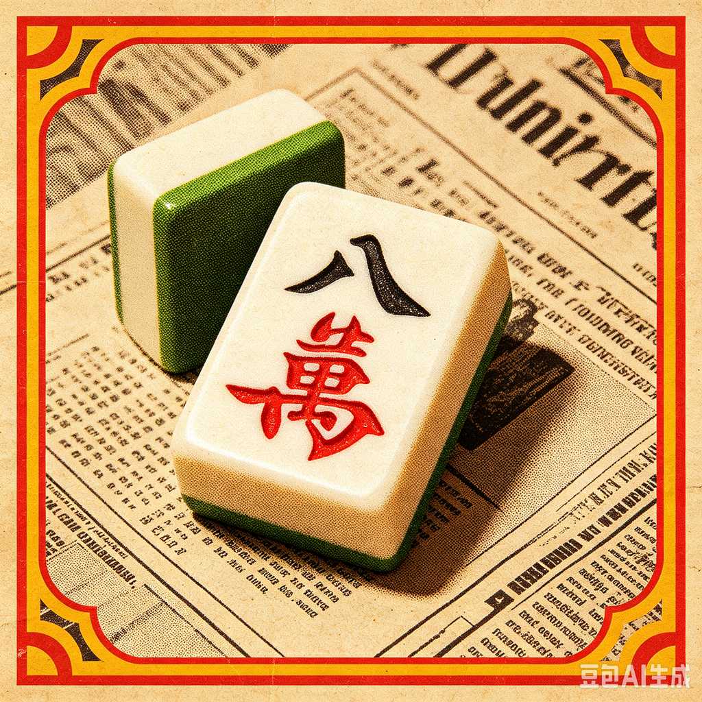 deep engrave mahjong tiles