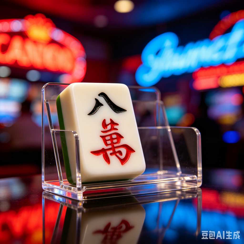 wooden mahjong set